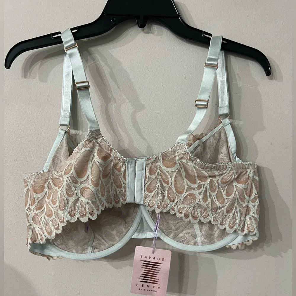 NEW SAVAGE NOT SORRY UNLINED LACE BALCONETTE BRA Size: 38H